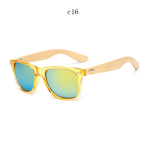 Retro Wood Sunglasses for Men & Women
